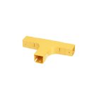 PANDUIT - FiberRunner 2x2 T-Stück horizontal für 50x50mm Kanal gelb