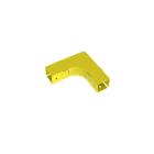 PANDUIT - FiberRunner 2x2 90° Bogen horizontal mit Deckel für 50x50mm Kanal gelb