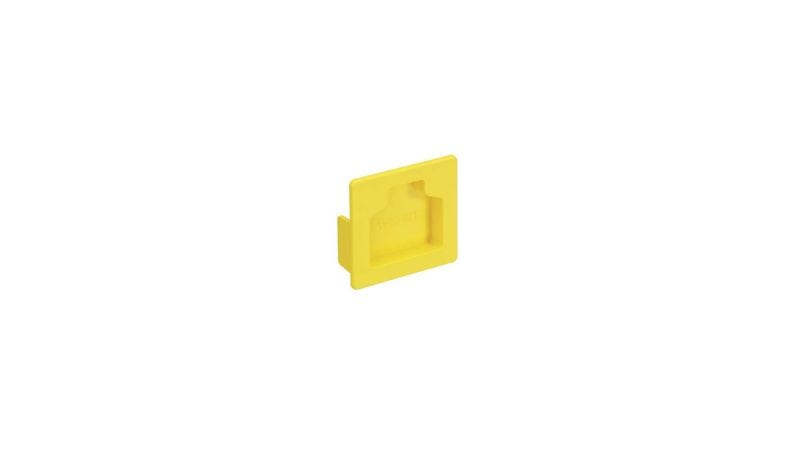PANDUIT - FiberRunner 2x2 Enstück für 50x50mm Kanal gelb