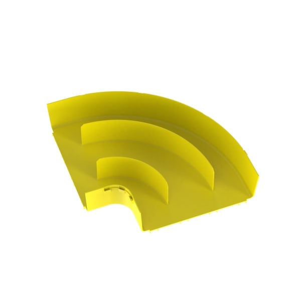 PANDUIT - FiberRunner 12x4 90° Bogen 300x100 horizontal