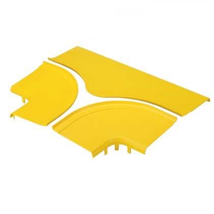 PANDUIT - FiberRunner 12x4 Split-Abdeckung für T-Stück FRT12X4LYL