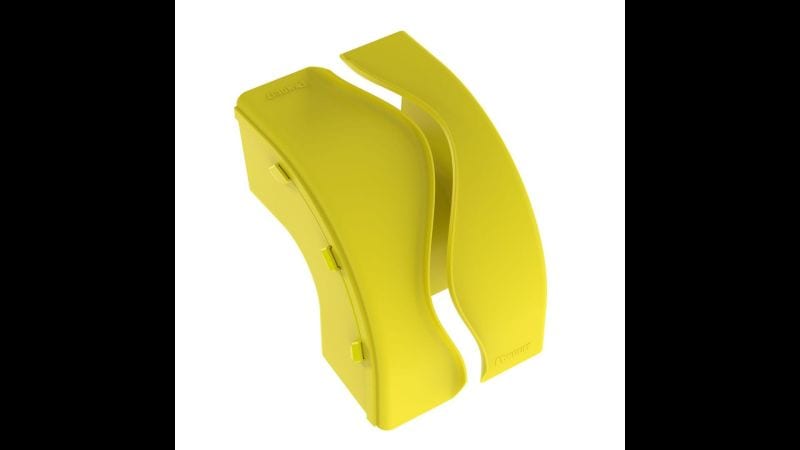 PANDUIT - FiberRunner 6x4 90° Bogen 150x100 vertikal aussen gelb