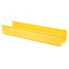 PANDUIT - FiberRunner 6x4 Kabelkanal 150x100mm halogenfrei gelb 3m