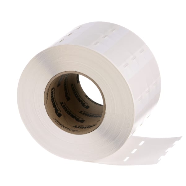PANDUIT - Etikett selbstlaminierend, B38,1mm L 25,4mm P 12,7mm weiß Mat. Vinyl 5000 St.