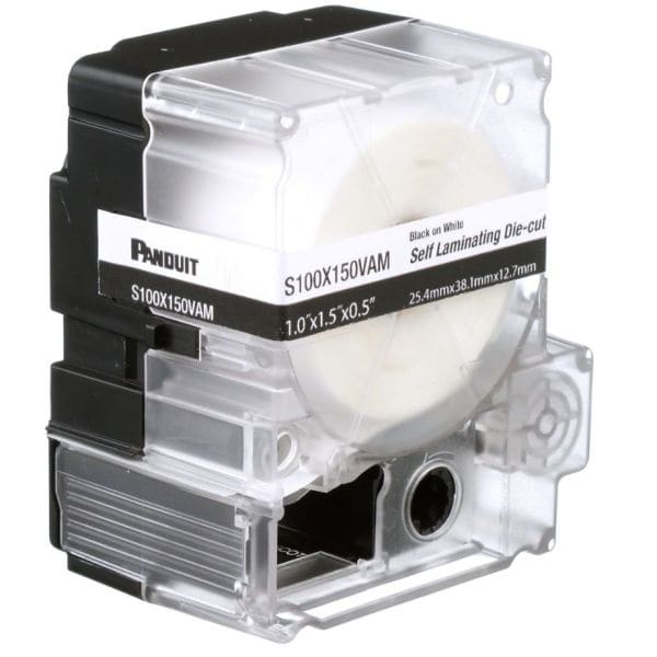 PANDUIT - Etiketten-Kassette für MP300 Kabeldurchmesser 12,2-40,4mm weiß