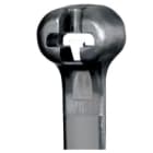 PANDUIT - Kabelbinder mit Stahlnase, 203x3,6mm, PA 6.6, schw. uv-best., VPE 100