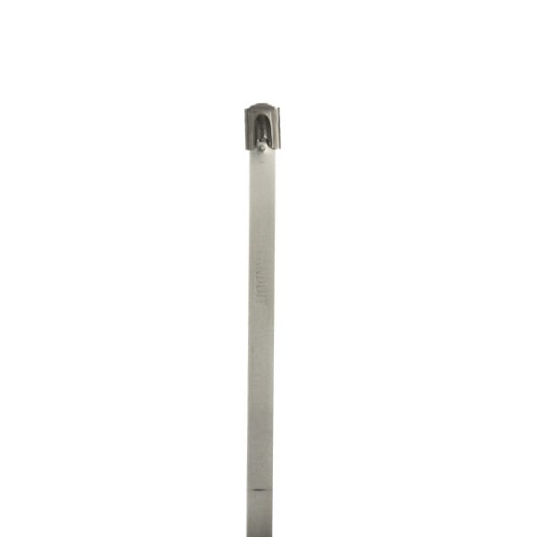 PANDUIT - Edelstahlkabelbinder Typ 304 mit Kugelverriegelung, 362x6,4mm, Natur , VPE 50