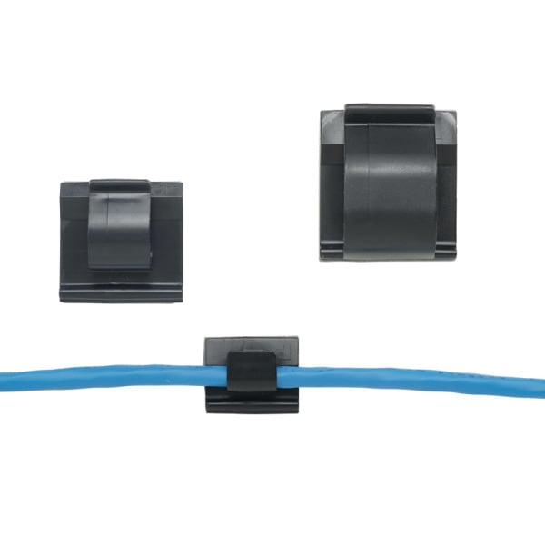 PANDUIT - Kabelklemme,selbstklebend,4.8mm-Bündeld.,UV-best.,Hitzebest.,PA6.6,schw.,VPE1000