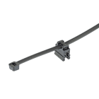 PANDUIT - Kantenclip mit Kabelbinderbefestigung (parallel), 100 PK