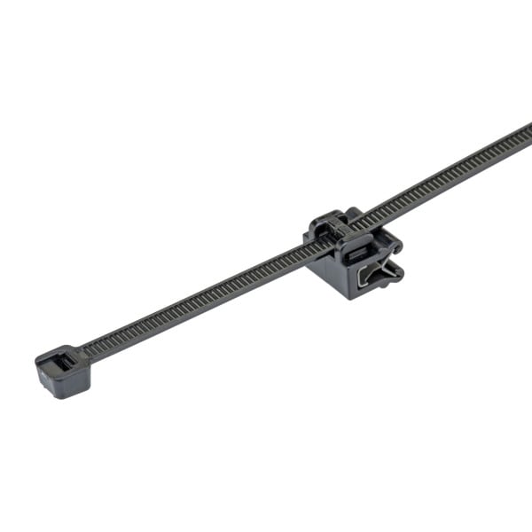 PANDUIT - Kantenclip mit Kabelbinderbefestigung (seitlich) 100PK