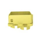 PANDUIT - FiberRunner® 2-Port-Kabelabgang, 4x4, gelb