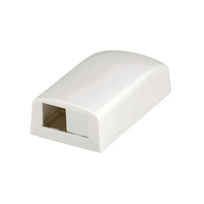 PANDUIT - Mini Aufputzgehäuse für 2x Mini-Com Modul reinweiss