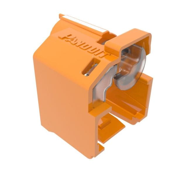 PANDUIT - RJ45 Absteckschutz (10 Stk mit 1 Entriegelungswerkzeug)orange