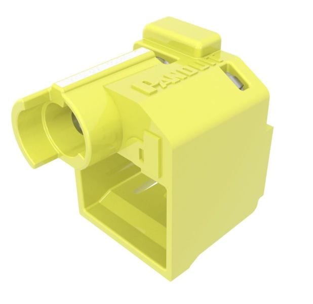 PANDUIT - RJ45 Absteckschutz (10 Stk mit 1 Entriegelungswerkzeug) gelb