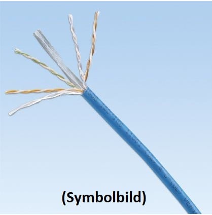 PANDUIT - Datenkabel Kat.6 U/UTP 4x2xAWG23/1 LSZH Dca weiß 305m-Box