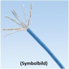 PANDUIT - Datenkabel Kat.6 U/UTP 4x2xAWG23/1 LSZH Dca weiß 305m-Box