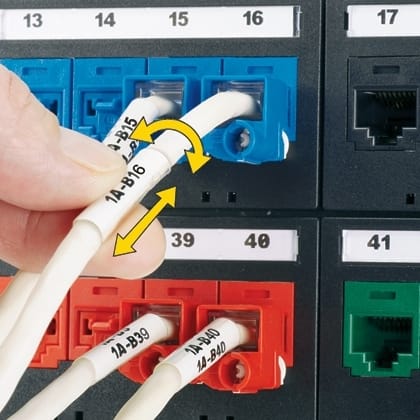 PANDUIT - Etiketten für Thermotransferdrucker TDP43M/E grün