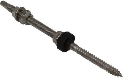 SONEPAR HW - Stockschraubenset A2 M10x200 inkl.Dichtung EPDM + Muttern