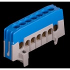 POLLMANN - Nulleiterklemme N7-F2 blau
