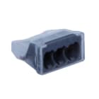POLLMANN - Steckklemme 3x0,5-2,5qmm transparent