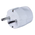 POLLMANN - Schuko-Zentralstecker weiß