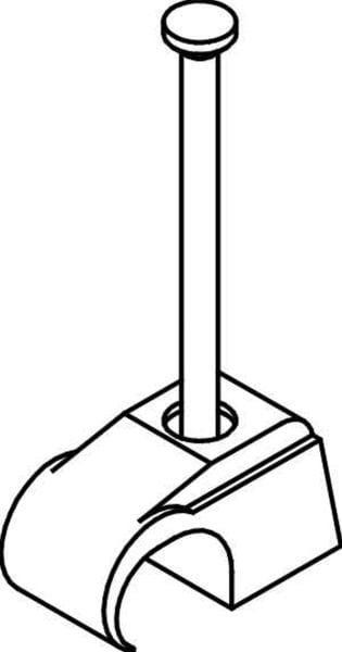 POLLMANN - Haftclips 4-7mm Nagel 35mm