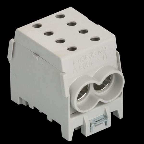 POLLMANN - Hauptleitungsabzweigklemme HLAK 70-1/2 M2 grau