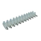 POLLMANN - Steckverbindungsklemmleiste Stecker 1,0-4,0 qmm, trans., 12p, 10A