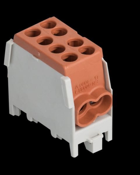 POLLMANN - Hauptleitungsabzweigklemme HLAK 25 1/2 M2 braun