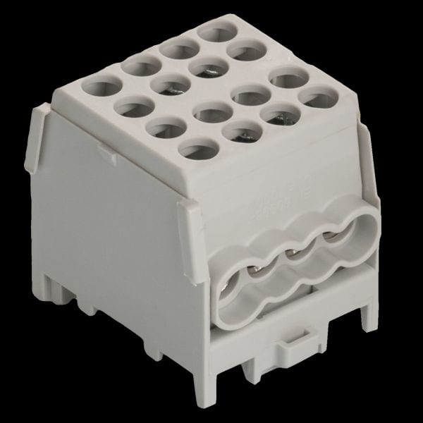POLLMANN - Hauptleitungsabzweigklemme HLAK 25-1/6 M2 grau