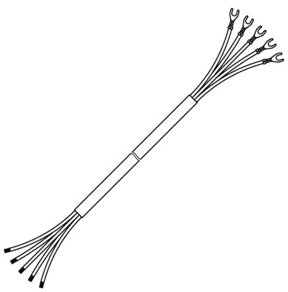 POLLMANN - Herdanschlussleitung 5G/2,5 A/G 2m