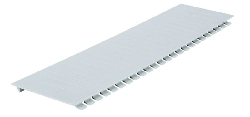 POLLMANN - Verschlußstreifen VST 220mm weiß