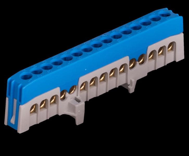 POLLMANN - Nullleiterklemme N15-F2 blau