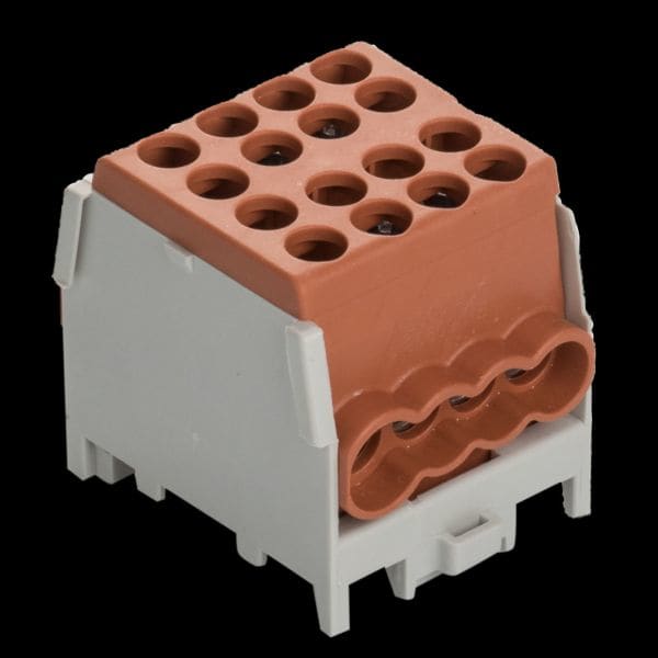 POLLMANN - Hauptleitungsabzweigklemme HLAK 25-1/6 M2 braun