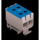 POLLMANN - Universalklemme UK 50/2 N blau