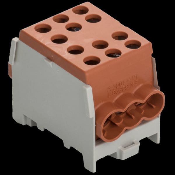 POLLMANN - Hauptleitungsabzweigklemme HLAK 35-1/4 M2 braun