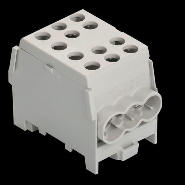 POLLMANN - Hauptleitungsabzweigklemme HLAK 35-1/4 M2 grau