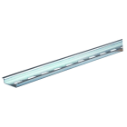 POLLMANN - Tragschiene TS35/2 7,5-2000 6,2x15 blau passiviert gelocht
