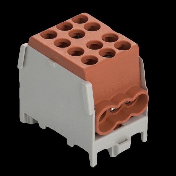 POLLMANN - Hauptleitungsabzweigklemme HLAK 25-1/4 M2 braun