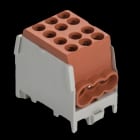 POLLMANN - Hauptleitungsabzweigklemme HLAK 25-1/4 M2 braun