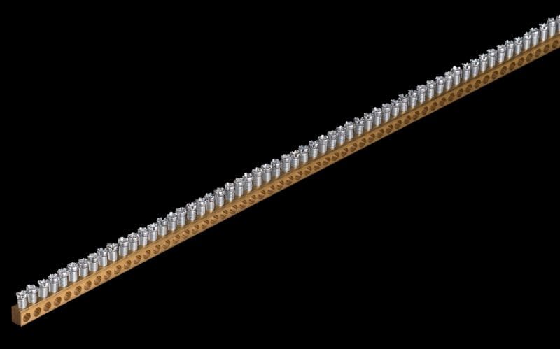 POLLMANN - Klemmschiene 8x6x1000