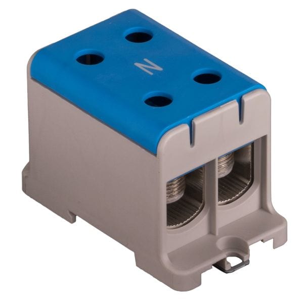 POLLMANN - Universalklemme UK 150/2 N blau