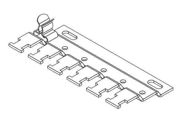 ICOTEK - EMV Reihenfuß RLFZ x6