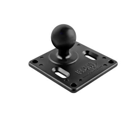 RAM MOUNTS - RAM MOUNTS VESA-PLATTE (75X75 MM LOCHRASTER) - C-KUGEL (1,5 ZOLL)