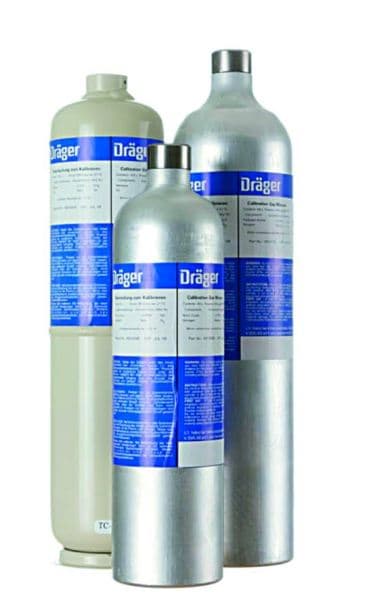 DRÄGER - Prüfgas 60L H2S/CO/CO2/n-C5H12/O2/N2