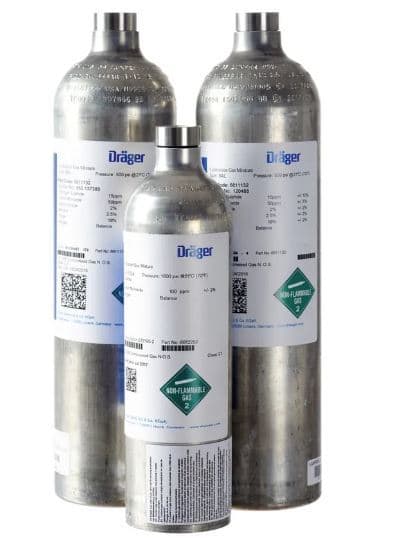 DRÄGER - Prüfgas 60L 50ppm NH3/N2