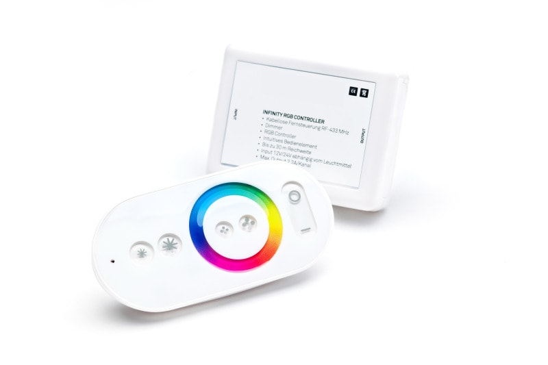 BILTON LEDON - BL Steuerung Infinity 12-24VDC 216W für LED-Strip IP20 Funk inkl. FB