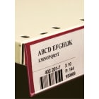 SONEPAR - Sonepar Lager - Schiene Lagerplatzbeschriftung Transparent 26x995mm