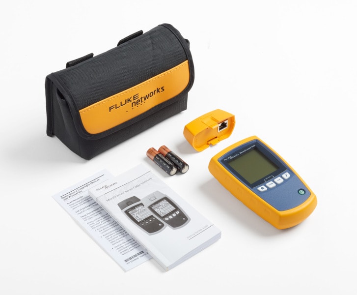 FLUKE NETWORKS - MicroScanner PoE Netzwerk-Kabeltester