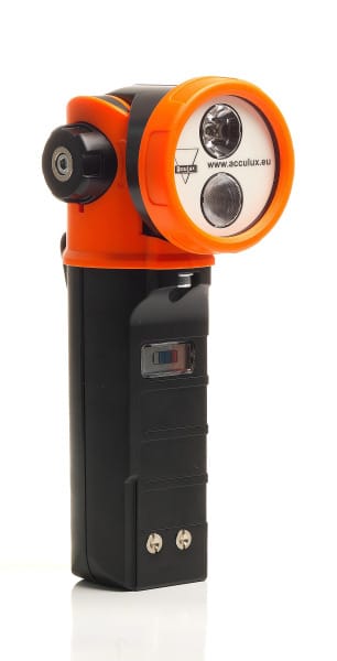 ACCULUX - Knickkopfleuchte, IP67, Zone1, 170 Lm, 5h